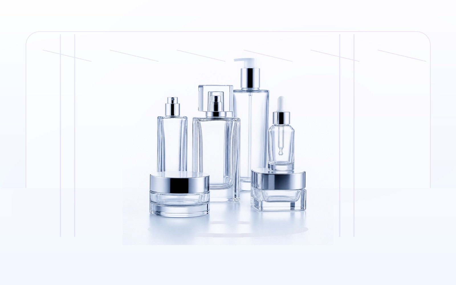 Glass bottle product reference